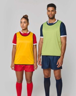 Chasuble de rugby réversible unisexe