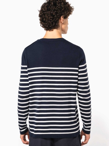 Pulls à personnaliser KARIBAN Pull marin homme 