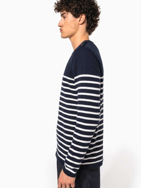 Pulls à personnaliser KARIBAN Pull marin homme 