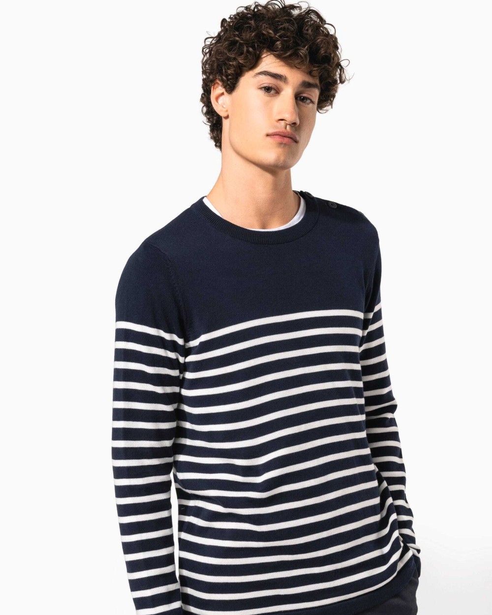 Pulls personnalisable KARIBAN Pull marin homme