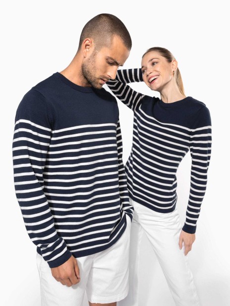 Pulls à personnaliser KARIBAN Pull marin homme 