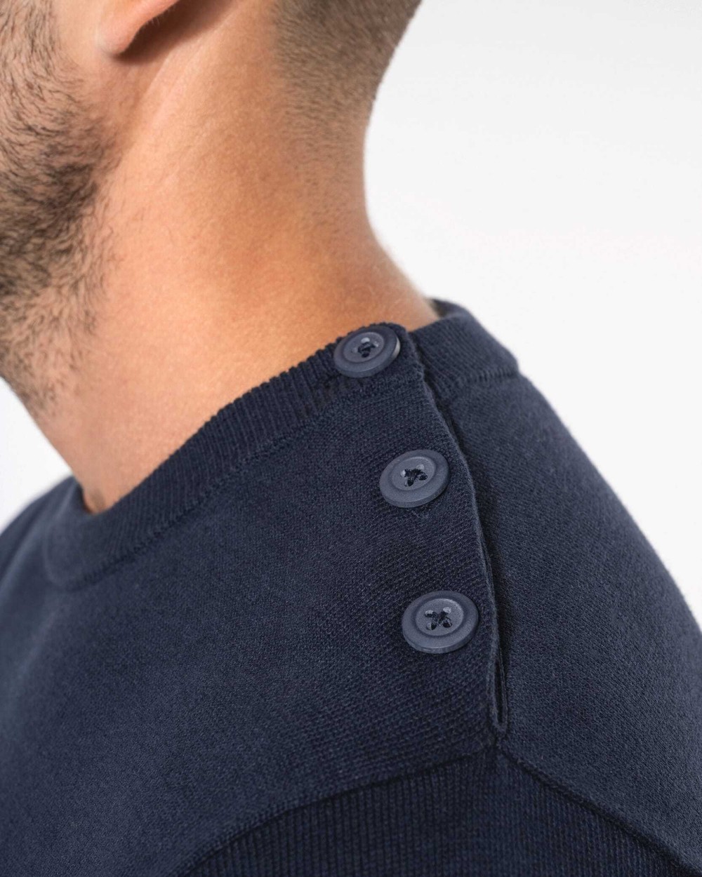 Pulls personnalisable KARIBAN Pull marin homme