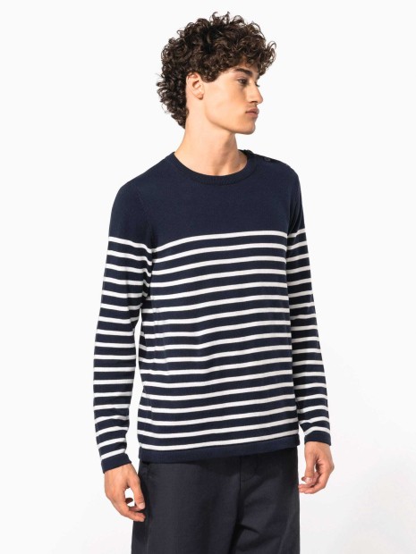 Pulls à personnaliser KARIBAN Pull marin homme 