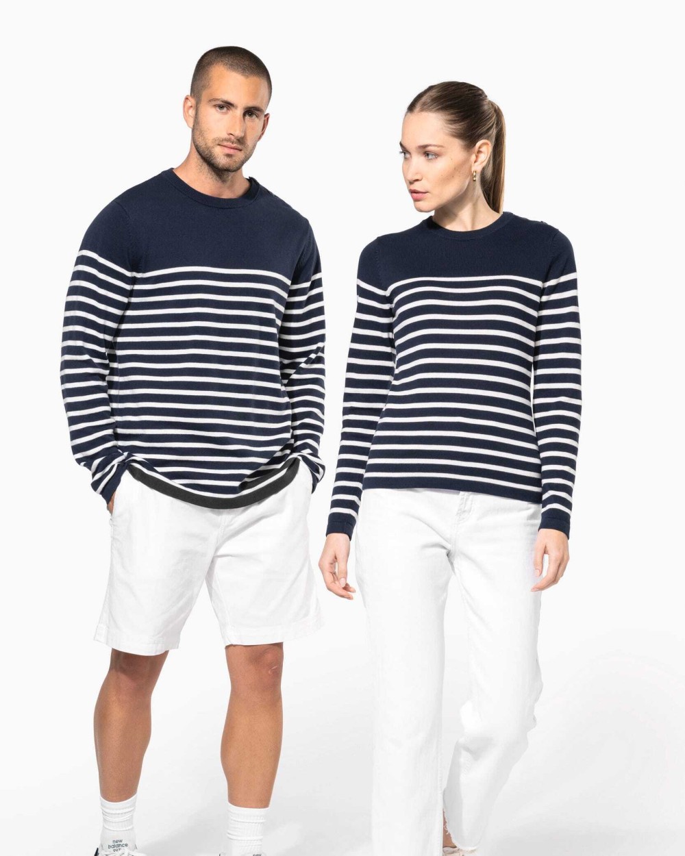 Pulls personnalisable KARIBAN Pull marin homme