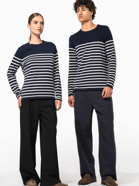 Pulls à personnaliser KARIBAN Pull marin homme 