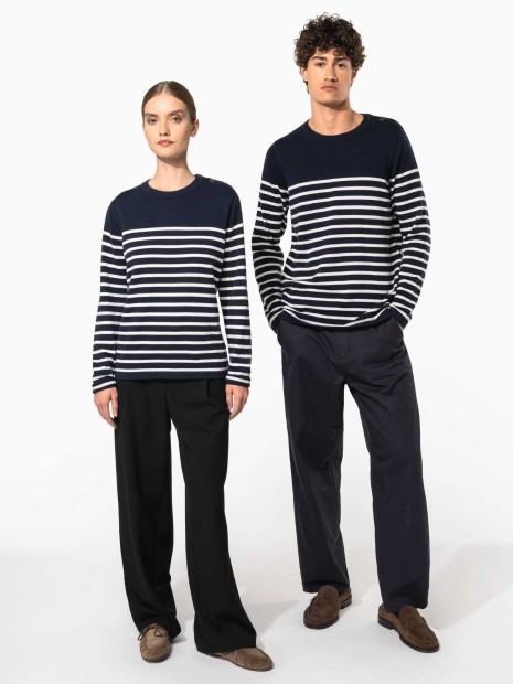 Pulls à personnaliser KARIBAN Pull marin homme 