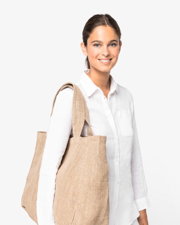Tote bags personnalisable SPASSO Sac shopping en jute