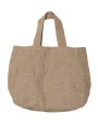 Tote bags SPASSO Jute shopper voor bedrukking &amp; borduring