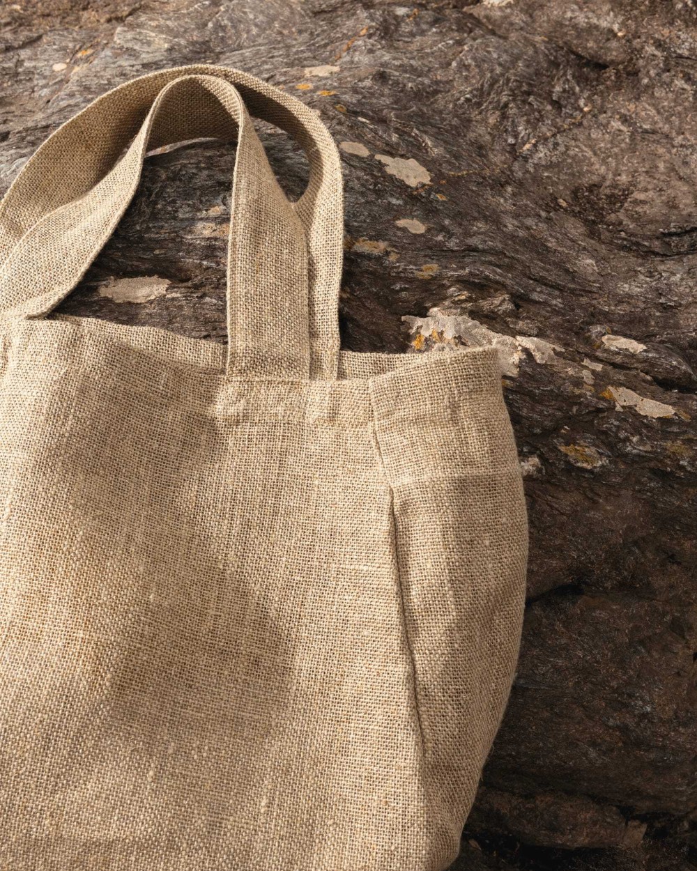 Tote bags SPASSO Jute shopper voor bedrukking &amp; borduring