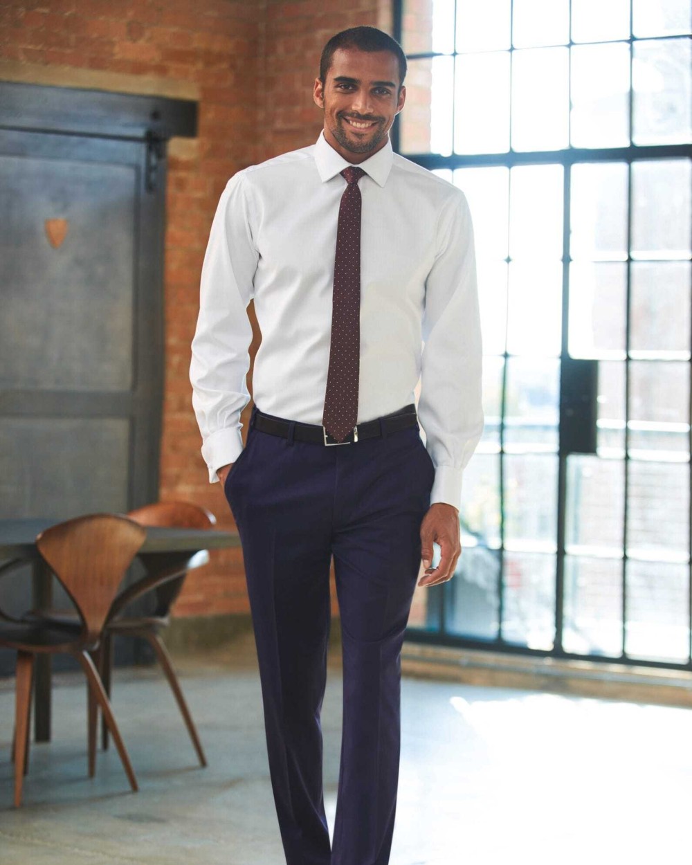 Broeken BROOK TAVERNER Slim Fit Pantalon Cassino voor bedrukking &amp; borduring