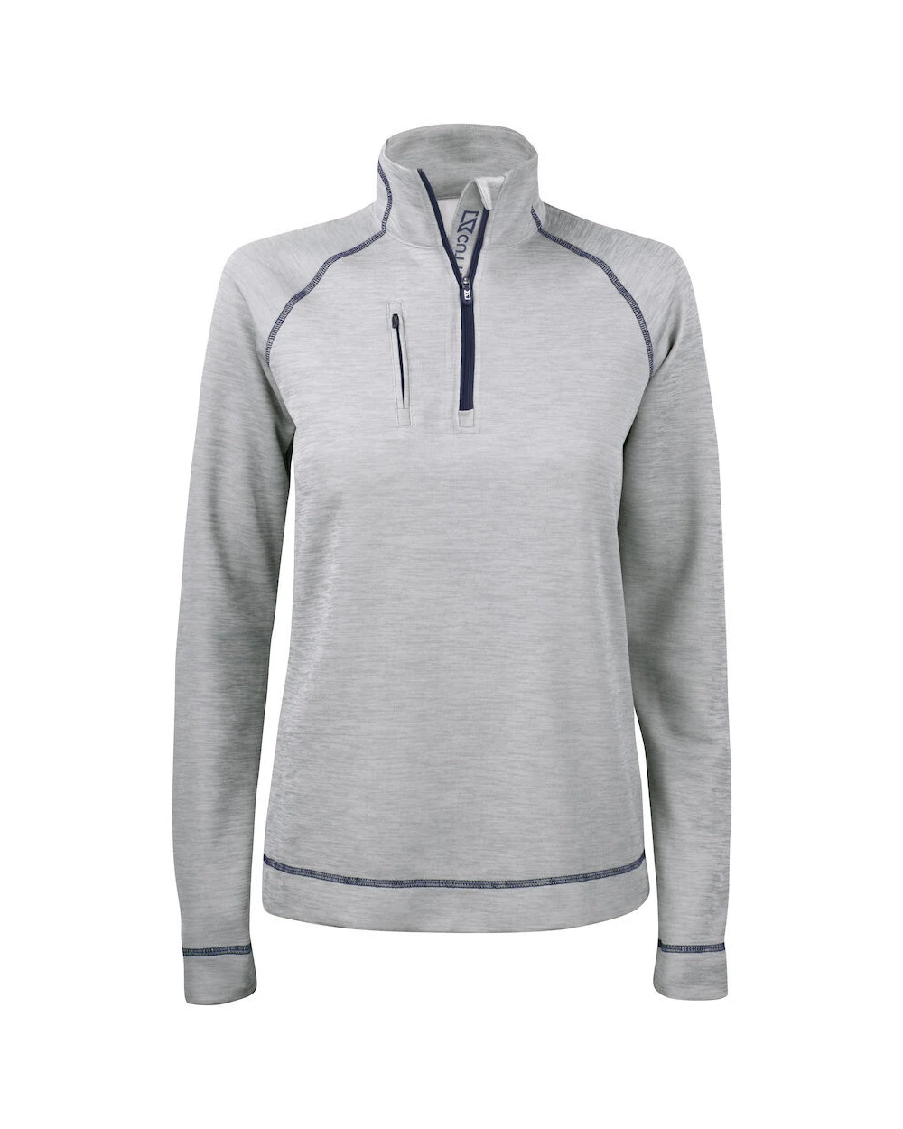 CUTTER & BUCK Chambers Half Zip Ladies Sweatshirts personalisierbar