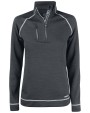 CUTTER & BUCK Chambers Half Zip Ladies Sweatshirts personalisierbar