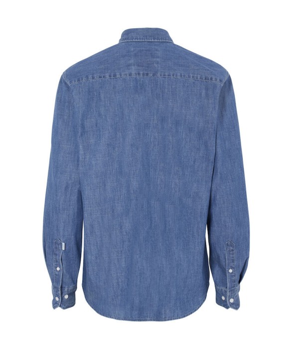 Chemises personnalisable COTTOVER CHEMISE DENIM CONFORT HOMME - CERTIFIÉ GOTS