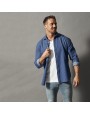 Hemden COTTOVER DENIM SHIRT COMFORT MAN - GOTS GECERTIFICEERD voor bedrukking &amp; borduring
