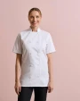 Vestes personnalisable PREMIER Veste de cuisinier à manches courtes Femme