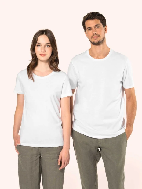 T-Shirts à personnaliser KARIBAN T-shirt Supima® col rond manches courtes femme 