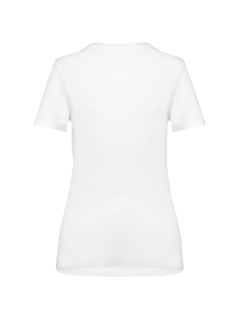 KARIBAN T-shirt Supima® col rond manches courtes femme /api/colors/7a92cd2d-10d2-40b4-928b-296bb7487506 personnalisable