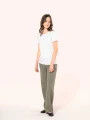 T-Shirts à personnaliser KARIBAN T-shirt Supima® col rond manches courtes femme 