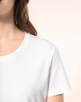KARIBAN Supima® Damen-T-Shirt mit Rundhals ausschnitt und kurzen Ärmeln T-Shirts personalisierbar