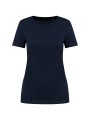 KARIBAN T-shirt Supima® col rond manches courtes femme /api/colors/058f028c-f565-4146-9cba-11f5b0ade7a7 personnalisable