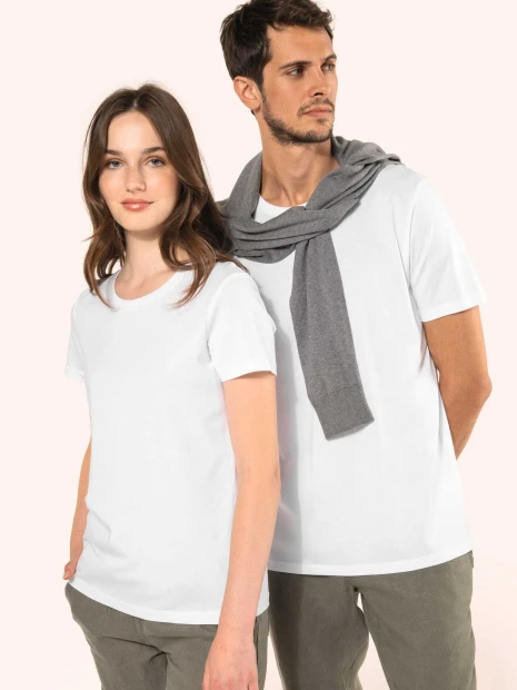 T-Shirts à personnaliser KARIBAN T-shirt Supima® col rond manches courtes femme 