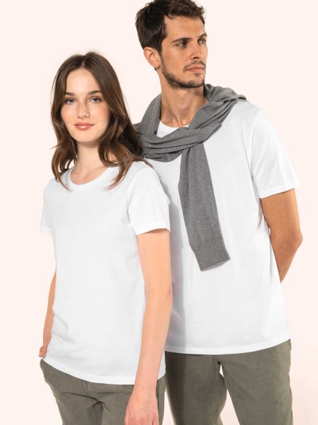 T-Shirts à personnaliser KARIBAN T-shirt Supima® col rond manches courtes femme 