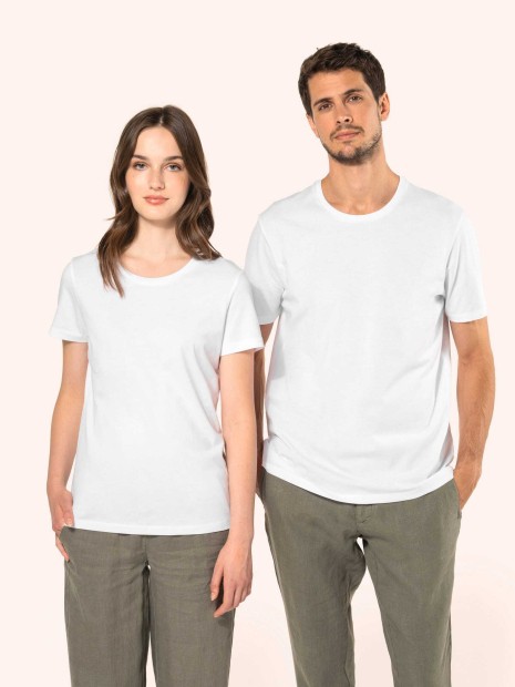 T-Shirts à personnaliser KARIBAN T-shirt Supima® col rond manches courtes femme 