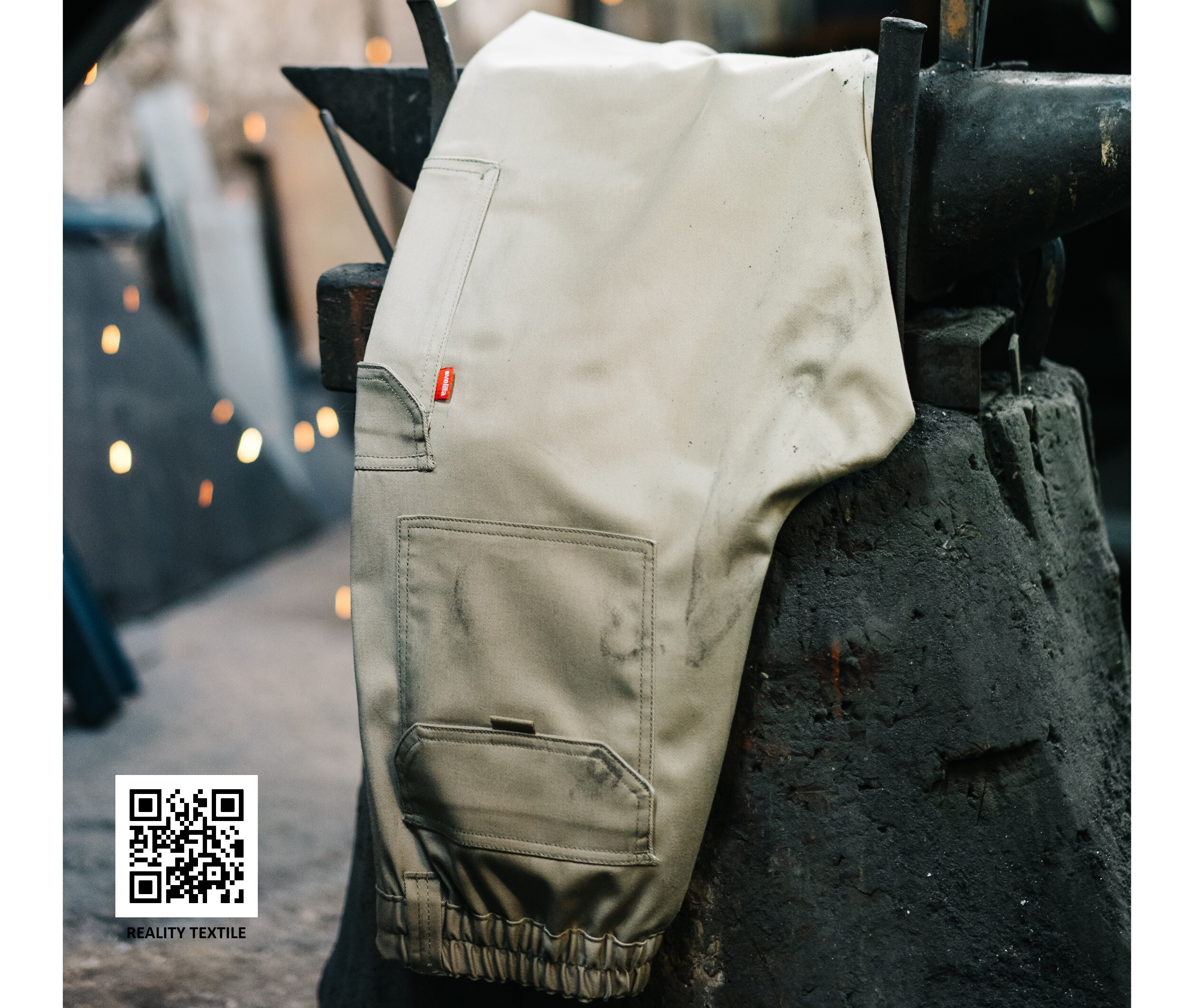 Broeken VELILLA MULTI-POCKET STRETCH TROUSERS voor bedrukking &amp; borduring