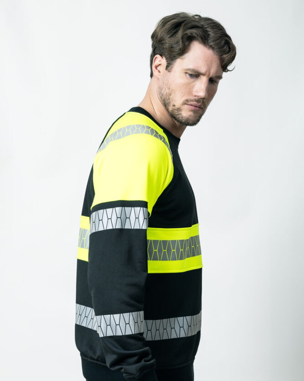 Sweaters & hoodies JOBMAN 5224 Sweatshirt Hi-Vis voor bedrukking &amp; borduring