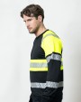 Sweaters & hoodies JOBMAN 5224 Sweatshirt Hi-Vis voor bedrukking &amp; borduring