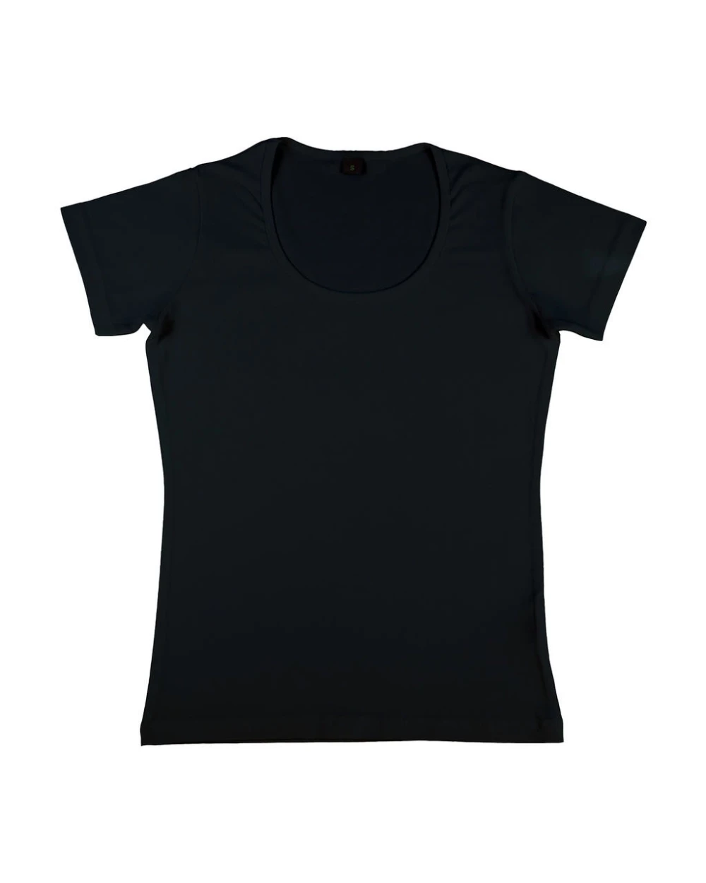 T-shirts NAKEDSHIRT Brenda - Organic Deep Round Stretch T-Shirt voor bedrukking &amp; borduring