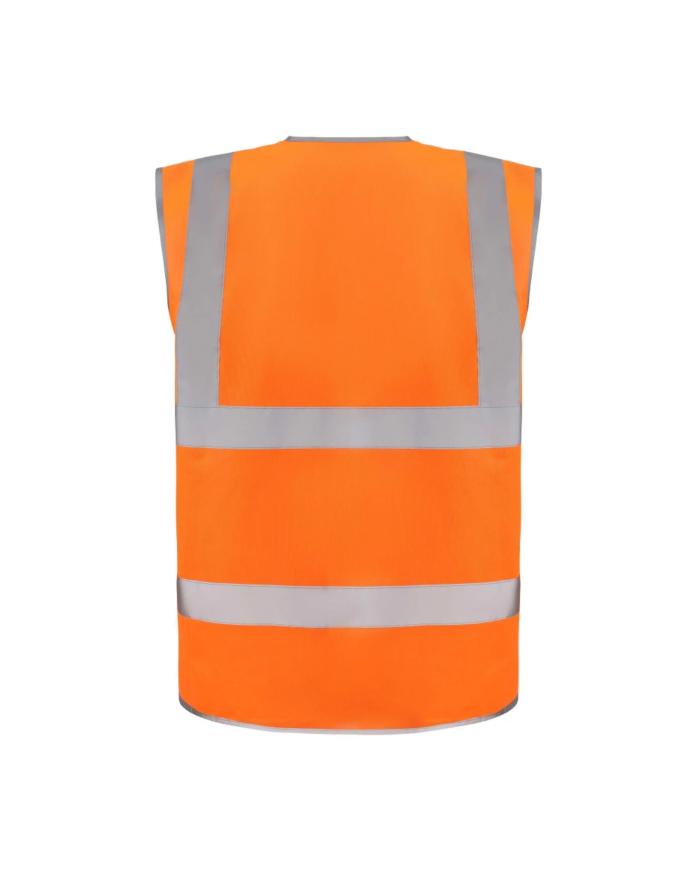 Gilets de sécurité personnalisable YOKO HI-VIS ZIP ID REFLECTIVE BORDER WAISTCOAT