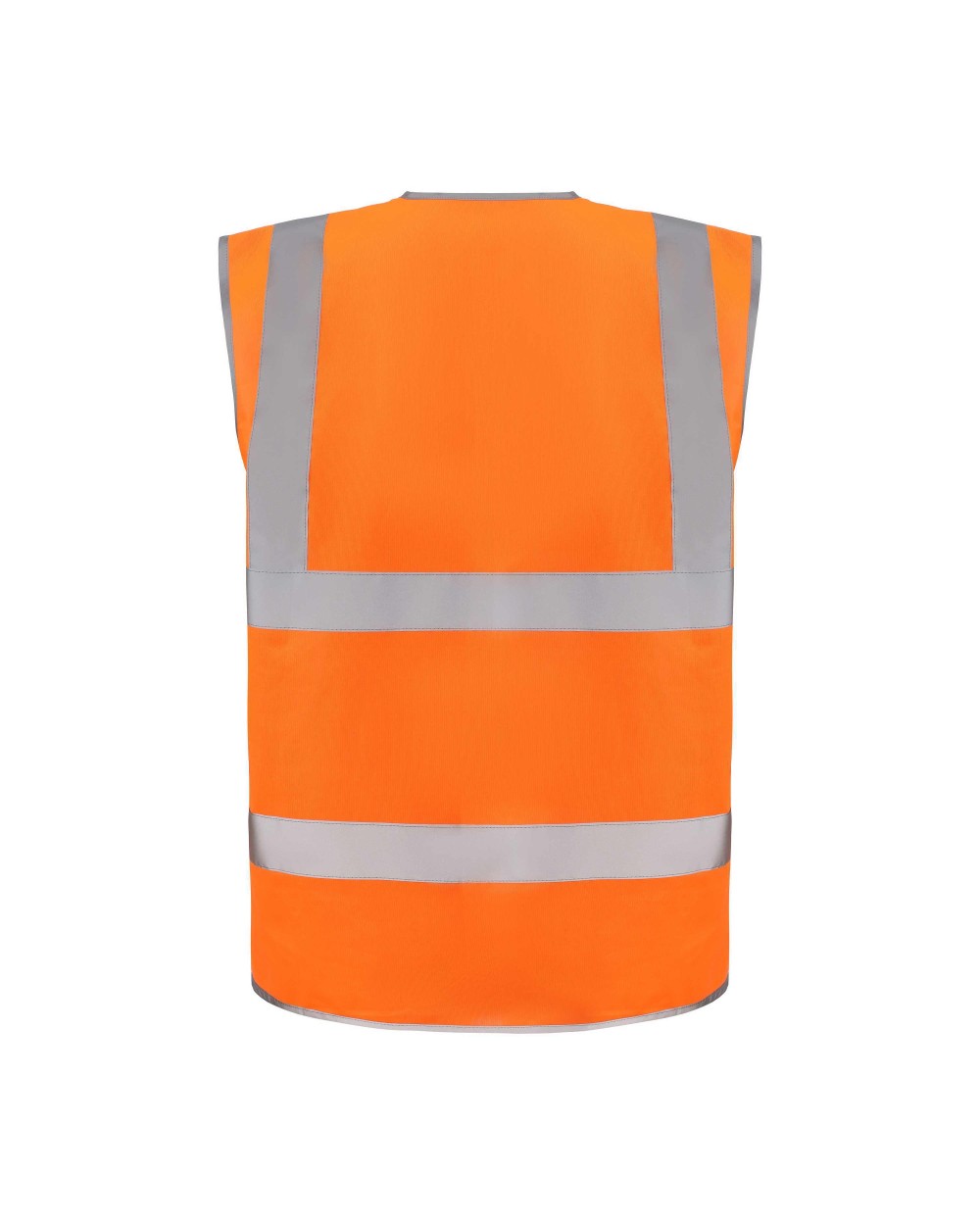 Fluo vestjes YOKO HI-VIS ZIP ID REFLECTIVE BORDER WAISTCOAT voor bedrukking &amp; borduring