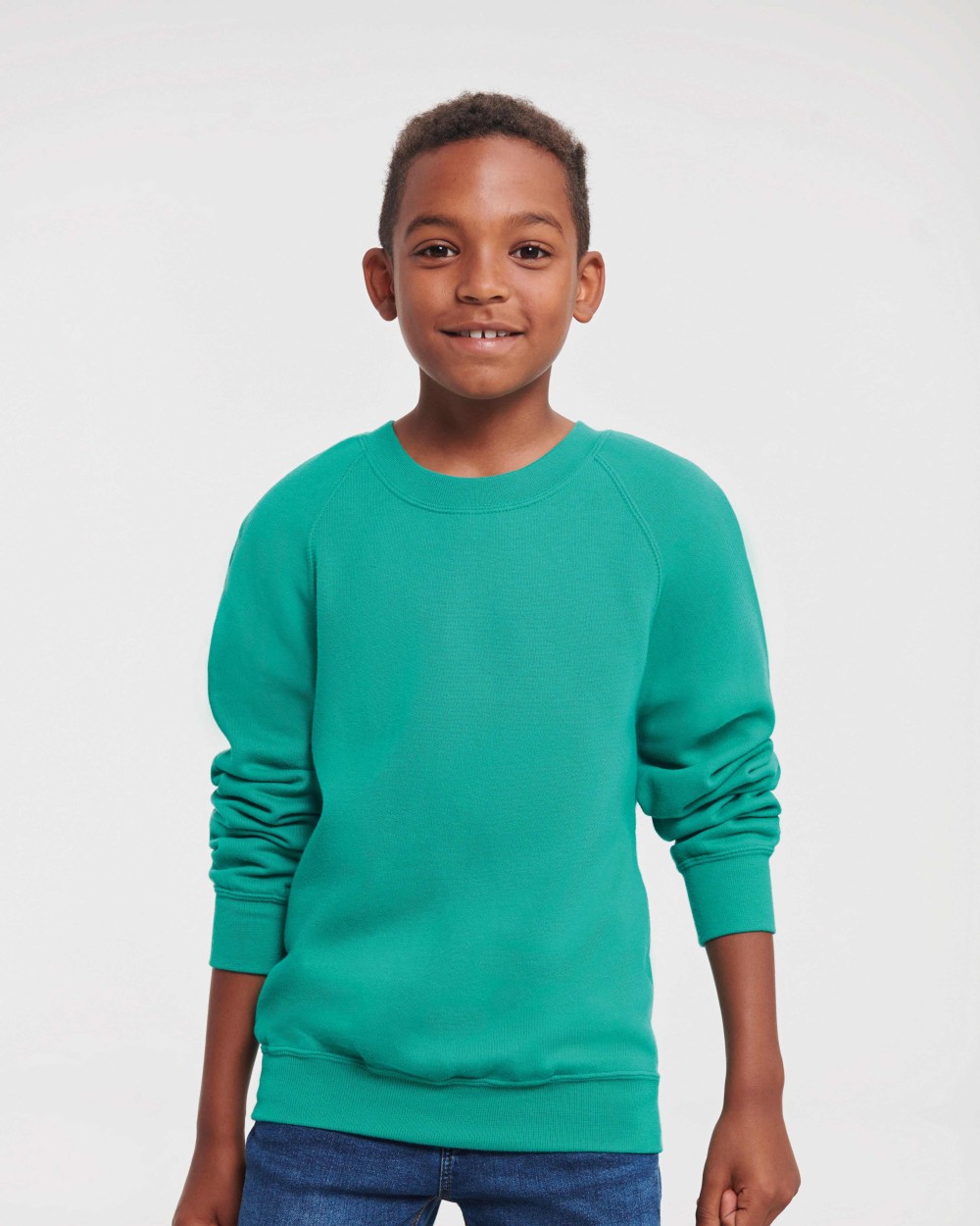 RUSSELL Kids raglan sleeve sweatshirt Sweatshirts personalisierbar