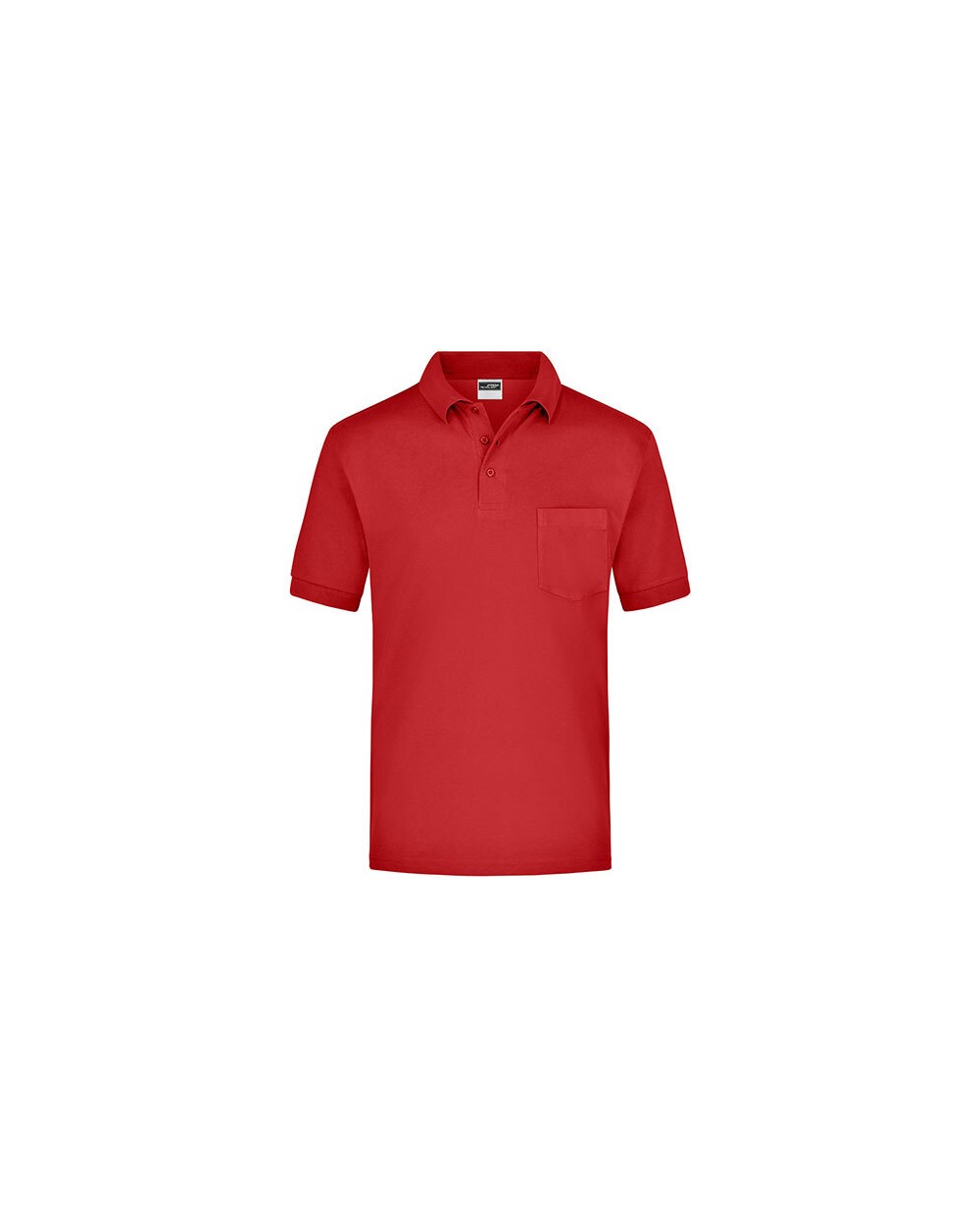 JAMES & NICHOLSON Polo-Piqué Pocket Poloshirts personalisierbar