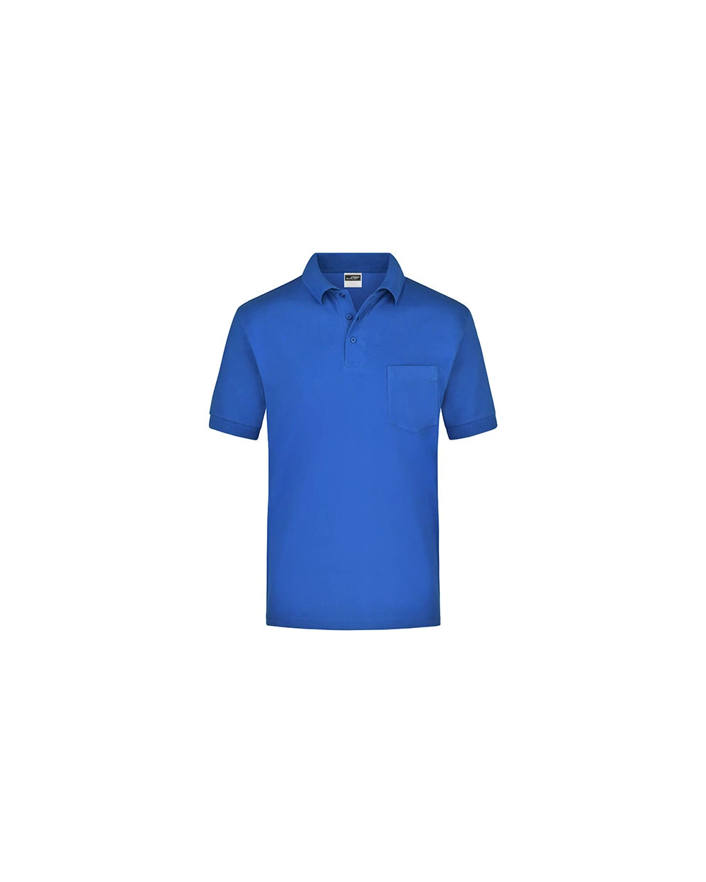 Polo's JAMES & NICHOLSON Polo-Piqué Pocket voor bedrukking &amp; borduring