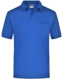 JAMES & NICHOLSON Polo-Piqué Pocket Poloshirts personalisierbar