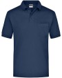 Polo's JAMES & NICHOLSON Polo-Piqué Pocket voor bedrukking &amp; borduring
