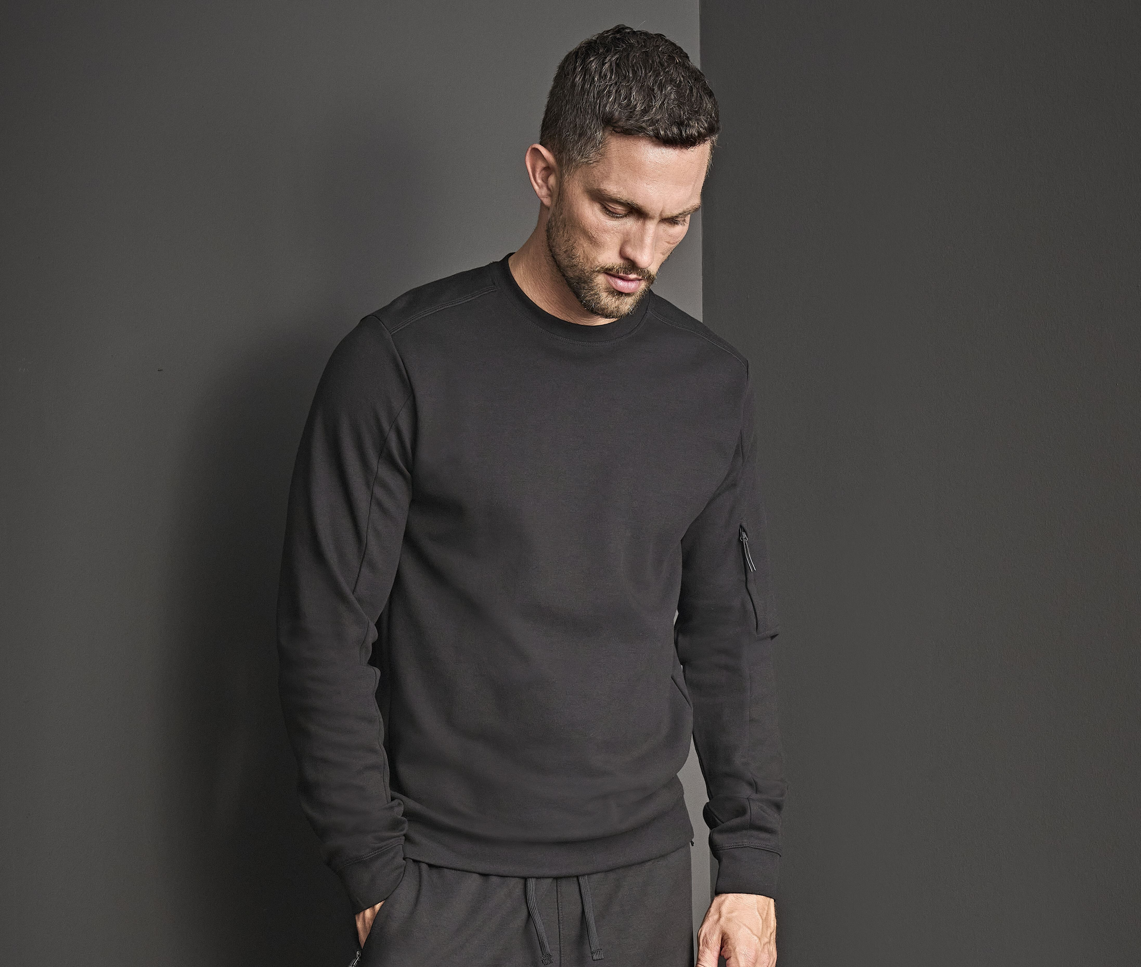 Sweat-shirts personnalisable TEE JAYS ATHLETIC CREW NECK SWEAT