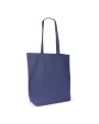 4DO Einkaufstasche Bio-Baumwolle farbig lang 270g/m² 42x12x43 cm Tote Bags personalisierbar