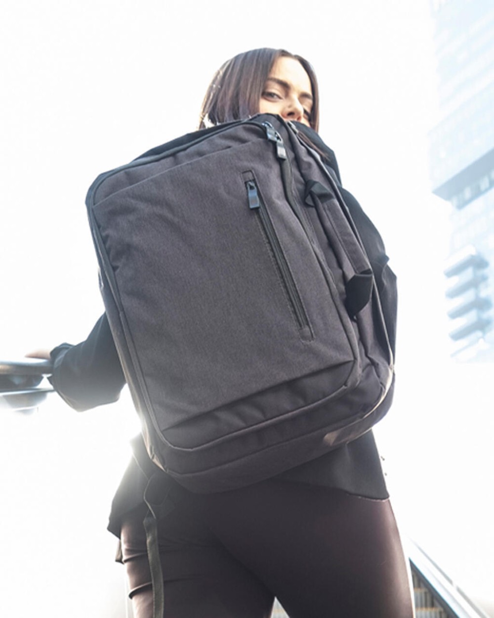 Tassen & Zakken SHUGON Bordeaux Hybrid Laptop Briefcase voor bedrukking &amp; borduring