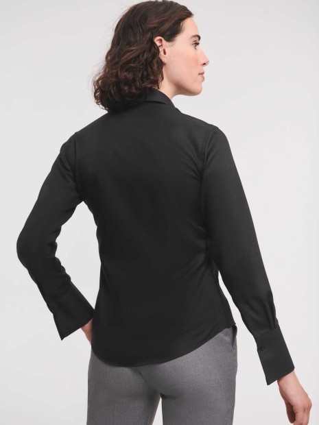 Chemises à personnaliser RUSSELL Chemise femme manches longues Non Iron 