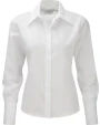RUSSELL Ladies' Long Sleeve Ultimate Non-Iron Shirt Hemden personalisierbar