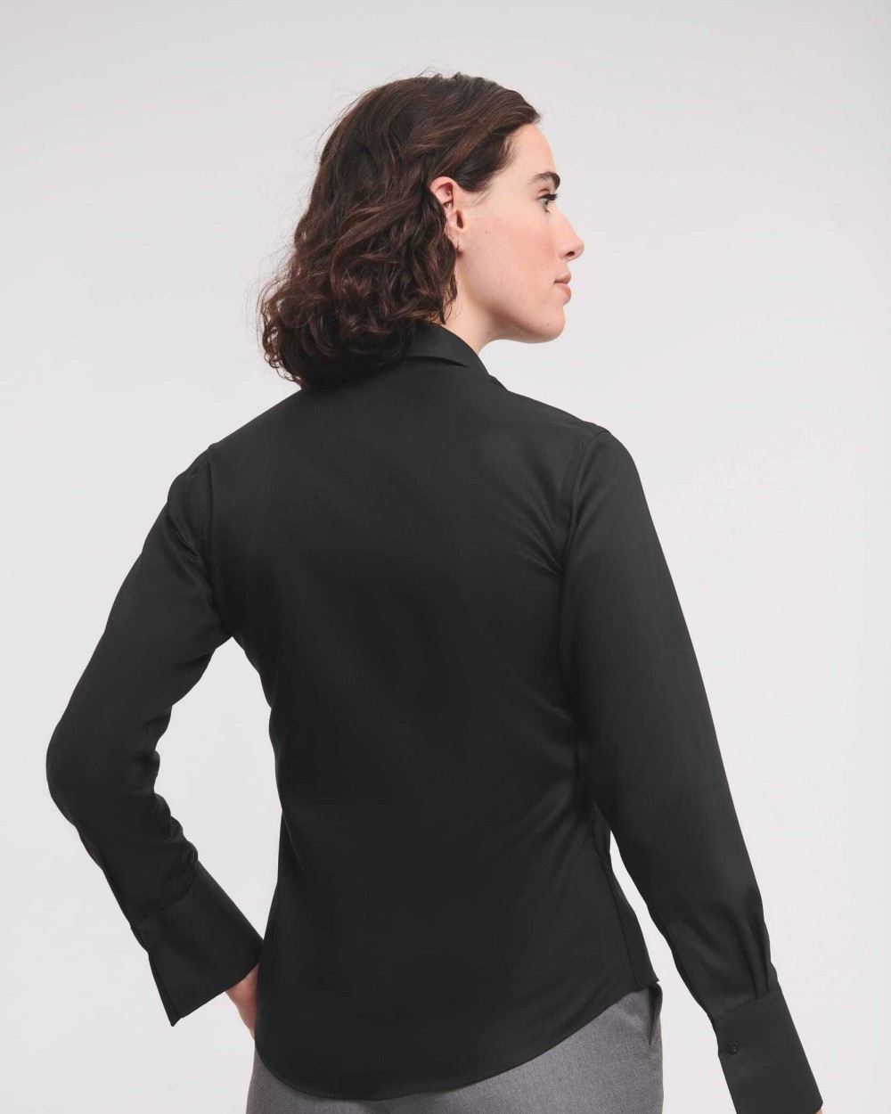 Hemden RUSSELL Ladies' Long Sleeve Ultimate Non-iron Shirt voor bedrukking &amp; borduring