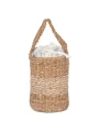 KIMOOD Sac panier en jute et jonc de mer  personnalisable