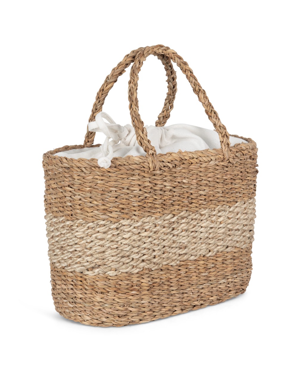 Sacs & Bagagerie personnalisable KIMOOD Sac panier en jute et jonc de mer