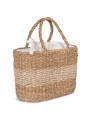 KIMOOD Sac panier en jute et jonc de mer  personnalisable