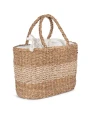Tassen & Zakken KIMOOD Mand van zeegras en jute voor bedrukking &amp; borduring