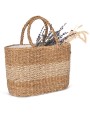 Tassen & Zakken KIMOOD Mand van zeegras en jute voor bedrukking &amp; borduring