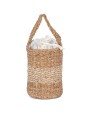 Tassen & Zakken KIMOOD Mand van zeegras en jute voor bedrukking &amp; borduring
